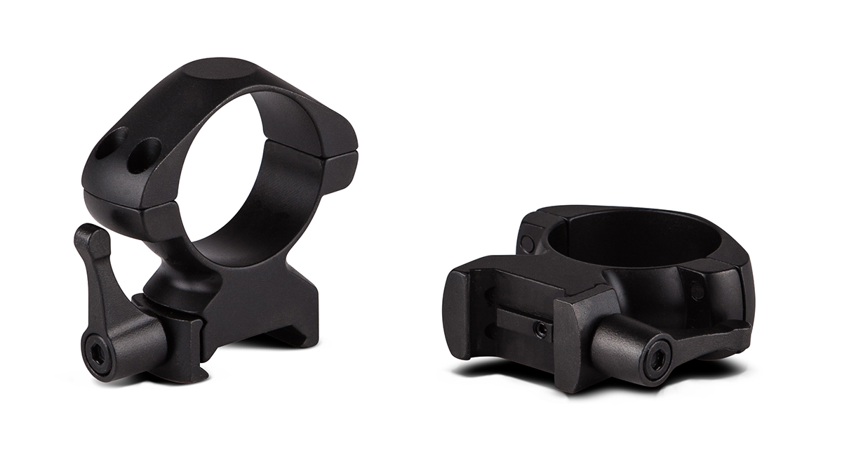 Konus 1” Quick Release High Steel Picatinny Scope Mounts